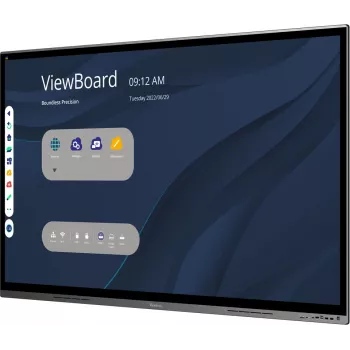Viewsonic IFP7562 Wyświetlacz interaktywny 190,5 cm (75 cali) LED Wi-Fi 350 cd/m² 4K Ultra HD Czarny Ekran dotykowy Wbudowany procesor Android