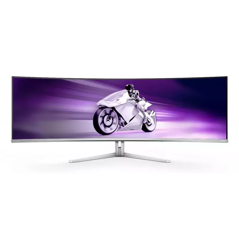 Philips Evnia 8000 49M2C8900/00 monitor komputerowy 124.2 cm (48.9 cala) 5120 x 1440 pikseli Dual QHD QD-OLED Biały