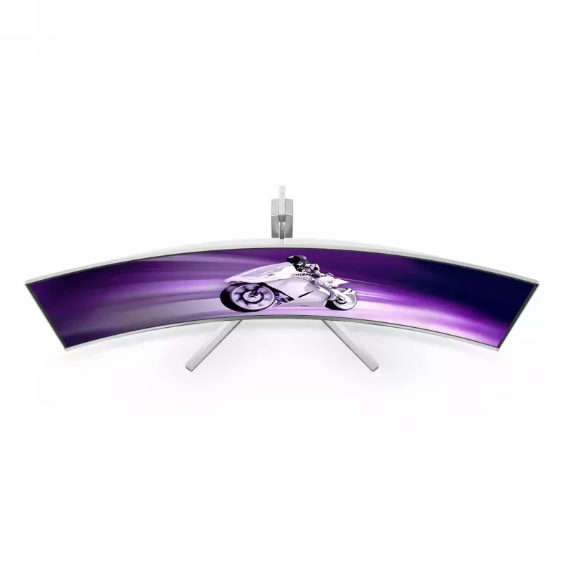 Philips Evnia 8000 49M2C8900/00 monitor komputerowy 124.2 cm (48.9 cala) 5120 x 1440 pikseli Dual QHD QD-OLED Biały