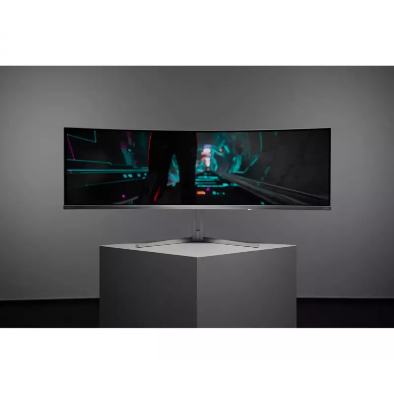 Philips Evnia 8000 49M2C8900/00 monitor komputerowy 124.2 cm (48.9 cala) 5120 x 1440 pikseli Dual QHD QD-OLED Biały