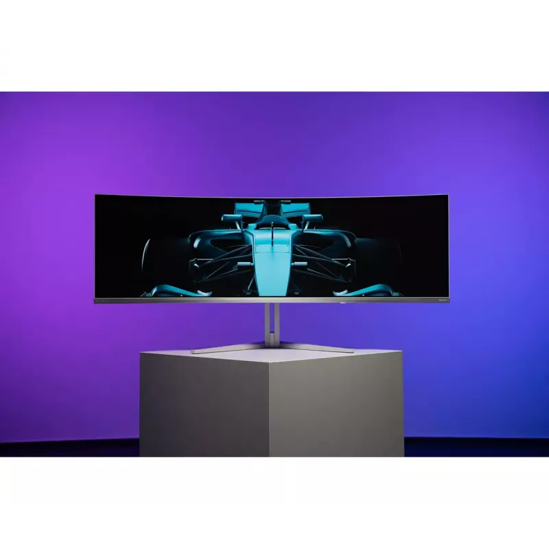 Philips Evnia 8000 49M2C8900/00 monitor komputerowy 124.2 cm (48.9 cala) 5120 x 1440 pikseli Dual QHD QD-OLED Biały