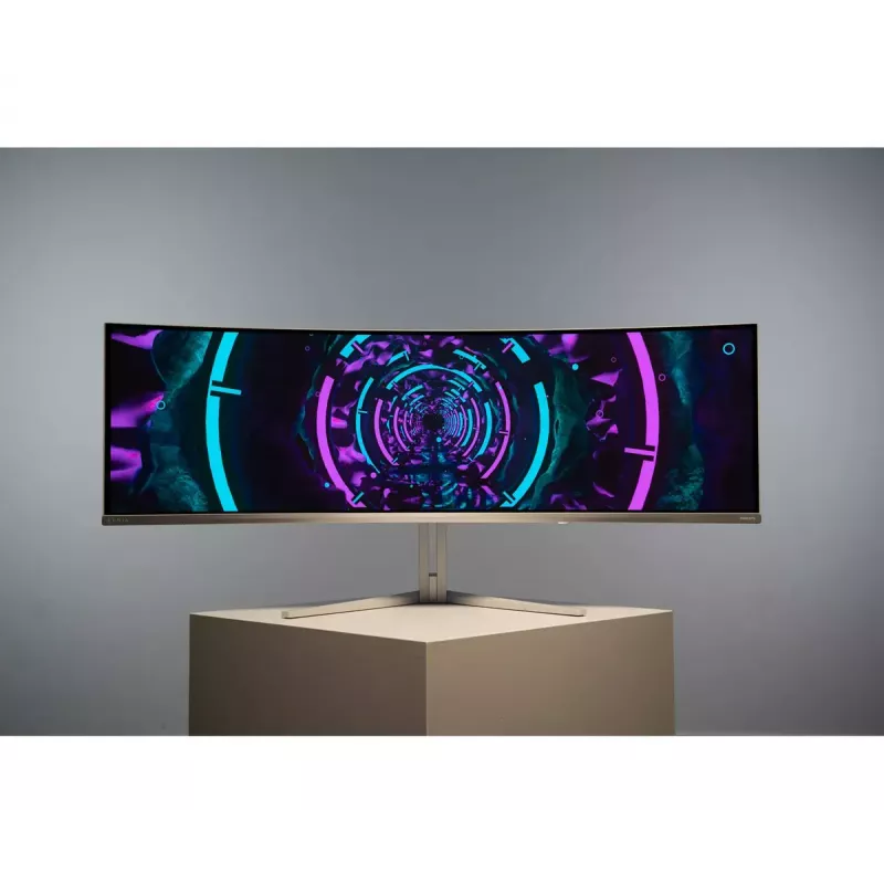 Philips Evnia 8000 49M2C8900/00 monitor komputerowy 124.2 cm (48.9 cala) 5120 x 1440 pikseli Dual QHD QD-OLED Biały