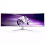 Philips Evnia 8000 49M2C8900/00 monitor komputerowy 124.2 cm (48.9 cala) 5120 x 1440 pikseli Dual QHD QD-OLED Biały