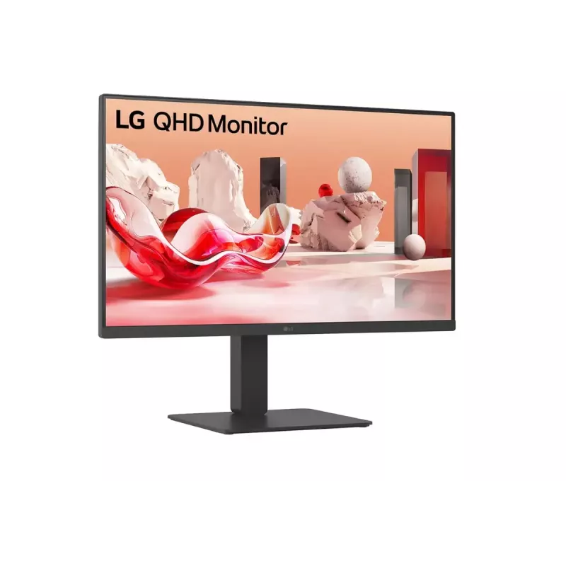 Monitor komputerowy LG 27BA65QB-B.AEU 68,6 cm (27 cali) 2560 x 1440 pikseli Wide Quad HD LED Czarny