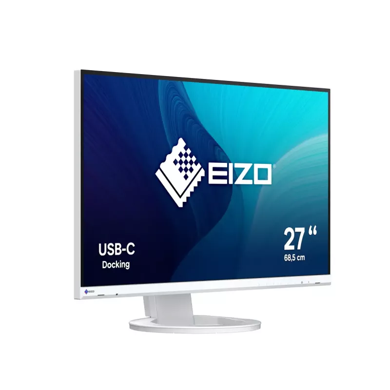 Monitor komputerowy EIZO FlexScan EV2720S-WT 68,6 cm (27 cali) 2560 x 1440 pikseli Quad HD LCD Biały