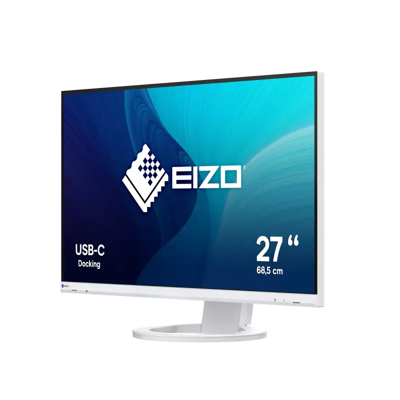 Monitor komputerowy EIZO FlexScan EV2720S-WT 68,6 cm (27 cali) 2560 x 1440 pikseli Quad HD LCD Biały