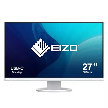 Monitor komputerowy EIZO FlexScan EV2720S-WT 68,6 cm (27 cali) 2560 x 1440 pikseli Quad HD LCD Biały
