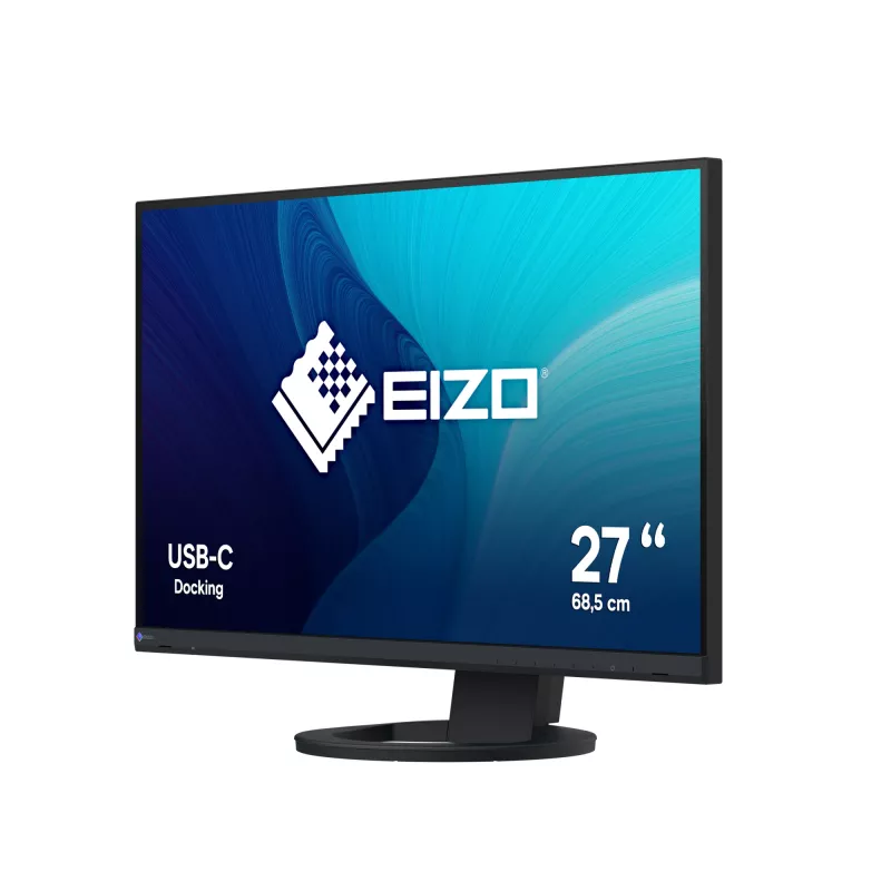 Monitor komputerowy EIZO FlexScan EV2720S-BK 68,6 cm (27 cali) 2560 x 1440 pikseli Quad HD LCD Czarny