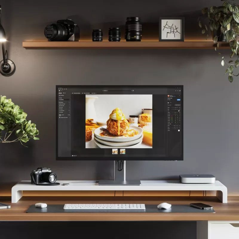 ALOGIC Monitor biurkowy - Clarity Max Pro - 32 cale - 3840x2160 (4K UHD) z zasilaniem USB-C i kamerą internetową