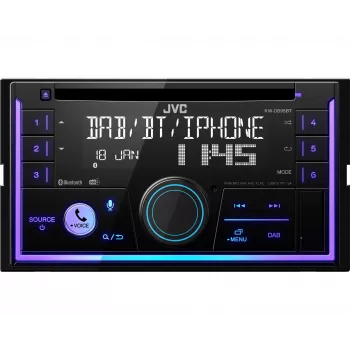 JVC KW-DB95BT Czarny 200 W Bluetooth