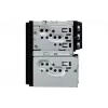 JVC KW-M595DBT radioodtwarzacz samochodowy Czarny Wi-Fi 22 W Bluetooth