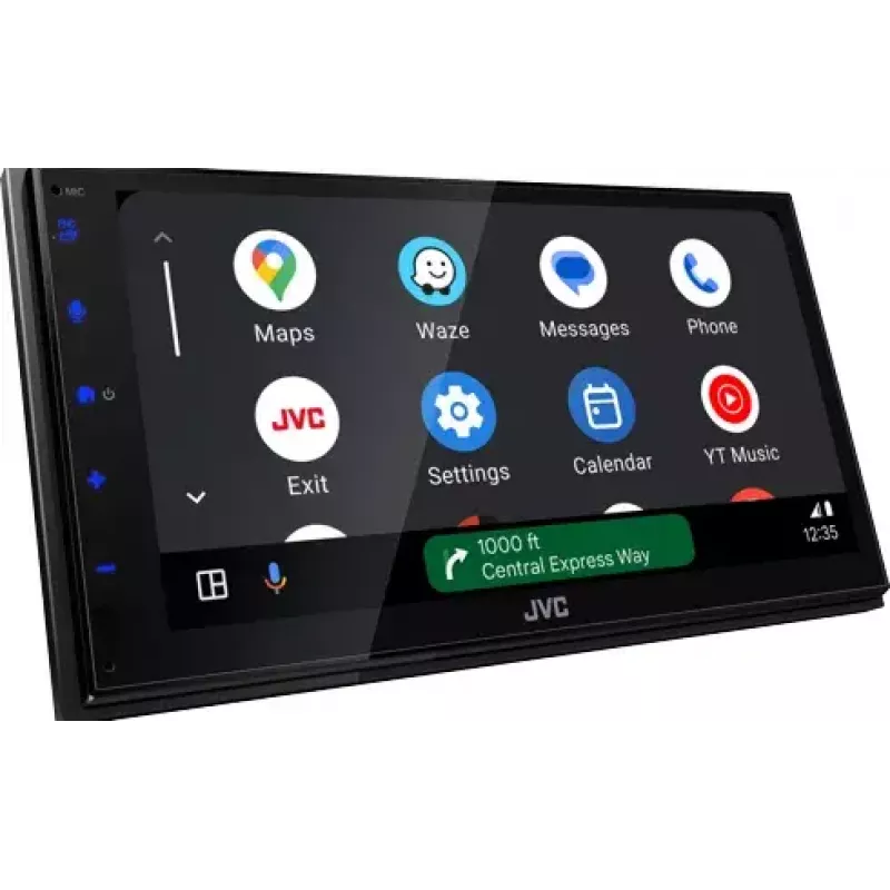 JVC KW-M595DBT radioodtwarzacz samochodowy Czarny Wi-Fi 22 W Bluetooth