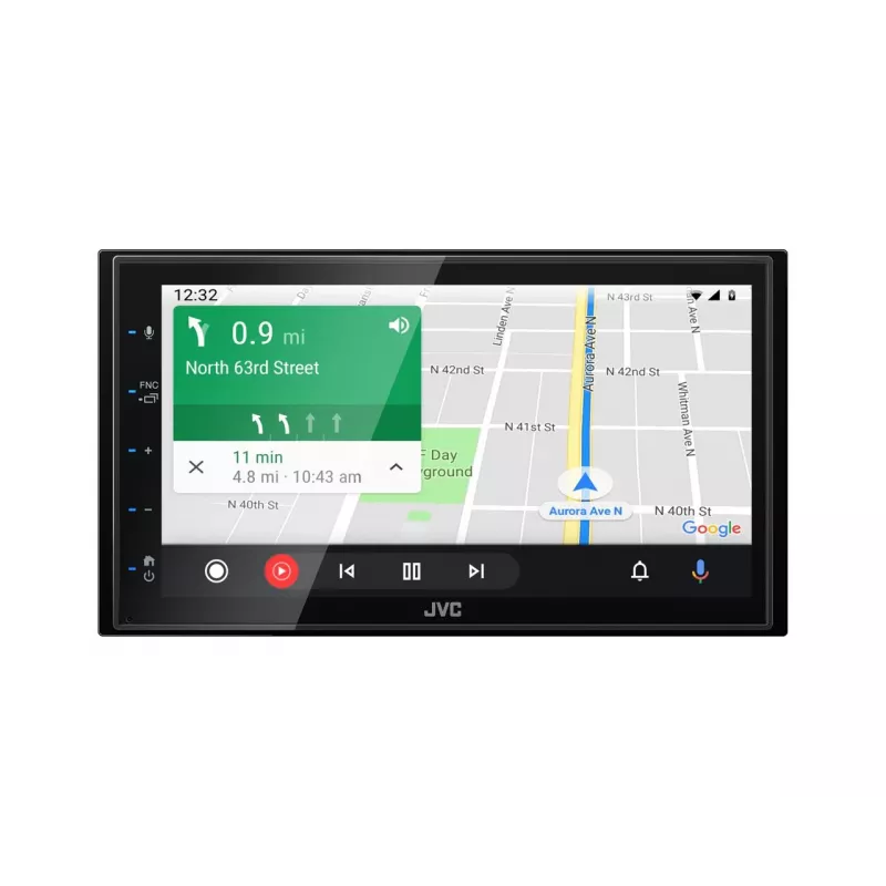 JVC KW-M565DBT samochodowy odbiornik multimedialny Czarny 200 W Bluetooth