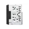 JVC KW-M565DBT samochodowy odbiornik multimedialny Czarny 200 W Bluetooth