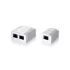 Puszka natynkowa Equip 2-portowa Kat.6 235212