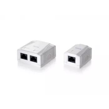 Puszka natynkowa Equip 2-portowa Kat.6 235212