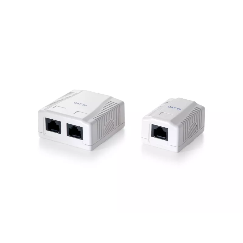 Puszka natynkowa Equip 2-portowa Kat.6 235212