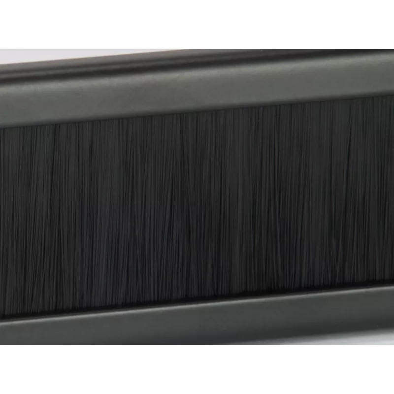 Panel szczotkowy Equip, czarny (RAL 9005)