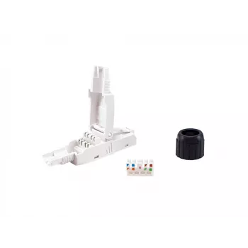 Equip Cat.6 Tool-free wtyk RJ45, 5pcs/set