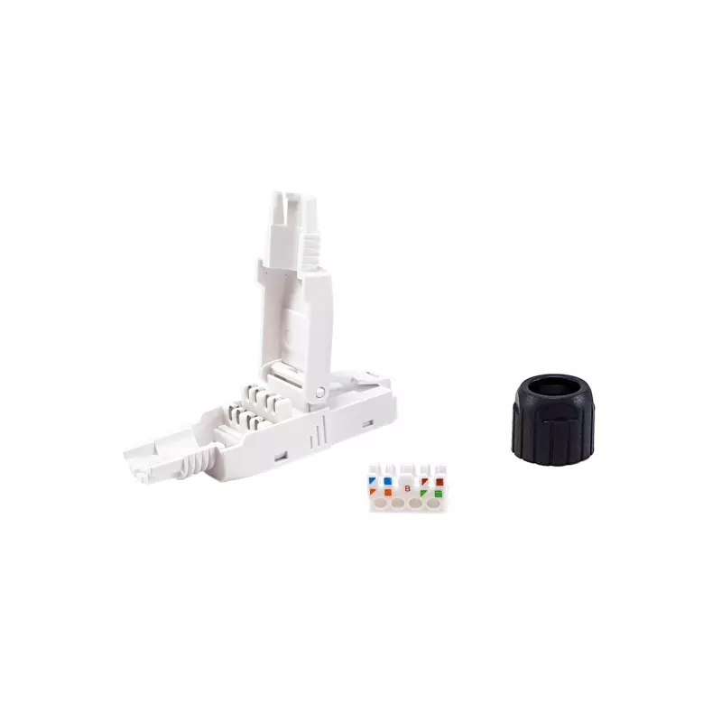 Equip Cat.6 Tool-free wtyk RJ45, 5pcs/set