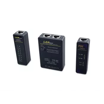 Equip tester sieciowy kabli, RJ45, BNC, PoE