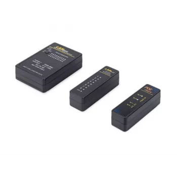 Equip tester sieciowy kabli, RJ45, BNC, PoE