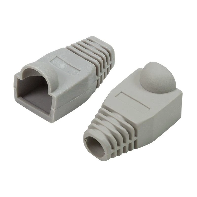 Osłona kabla Equip, kolor szary, RJ-45, RoHS, 14,3 mm, 25,8 mm