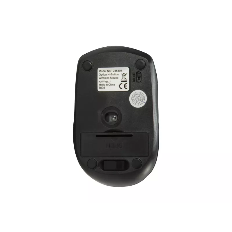 Equip 245104 mysz Podróżna Obustronna RF Wireless Optical 1600 DPI