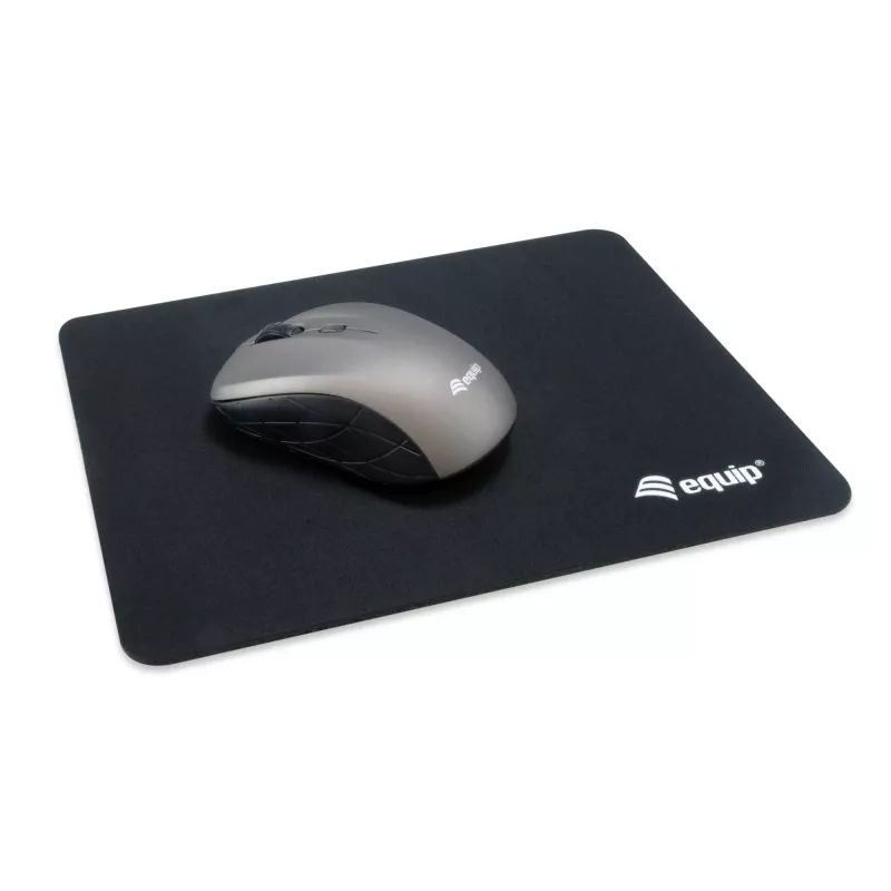 Equip Mini Optyczna Bezprzewodowa Mysz, Symetryczna, Optyczna, RF Wireless, 1600 DPI, Szary