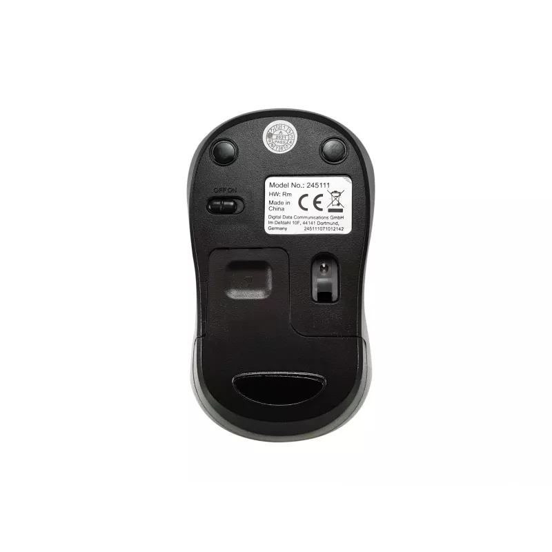 Mysz bezprzewodowa Equip Comfort czerwona RF Wireless