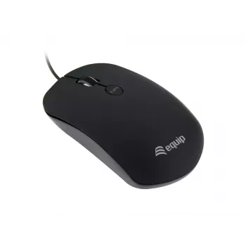 Equip USB Comfort mysz, oburęczna, optyczna, USB Type-A, 1600 DPI, czarna