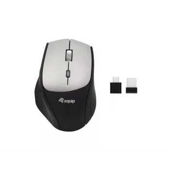 Equip 245115 Mysz bezprzewodowa z adapterem Dual Connect (USB-C+A)