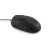 Equip USB Silent mysz, symetryczna, optyczna, USB Type-A, 1200 DPI, czarna