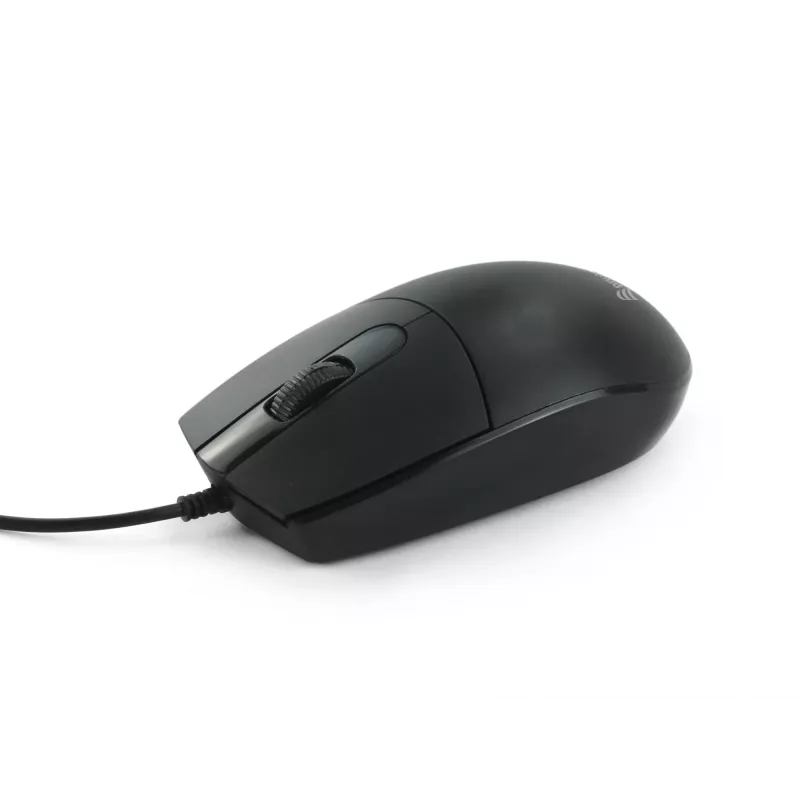 Equip USB Silent mysz, symetryczna, optyczna, USB Type-A, 1200 DPI, czarna