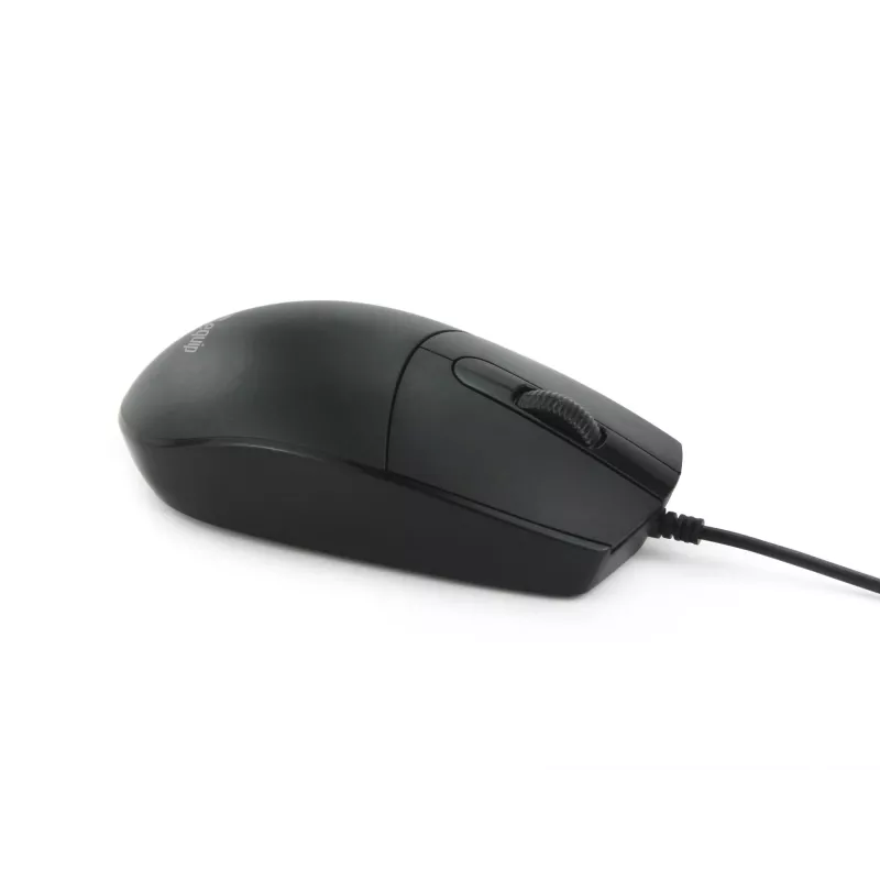 Equip USB Silent mysz, symetryczna, optyczna, USB Type-A, 1200 DPI, czarna