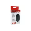 Equip USB Silent mysz, symetryczna, optyczna, USB Type-A, 1200 DPI, czarna