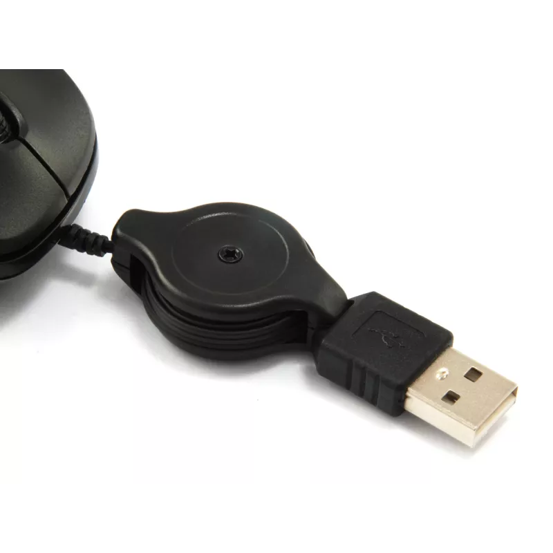 Equip 245103 mysz Travel symetryczna USB typu A optyczna 1000 DPI