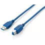 Kabel USB 3.0 typu A – typu B Equip 128291 1,0 m niebieski