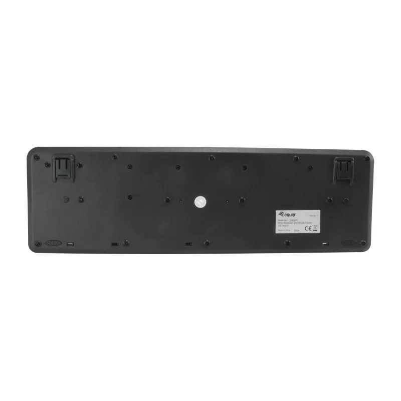 Equip 245203 klawiatura Mysz w zestawie Biurowa USB QWERTY Włoska Czarny