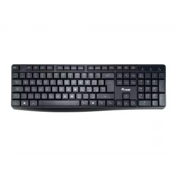 Klawiatura Equip 245213 biurowa USB QWERTY włoski czarna