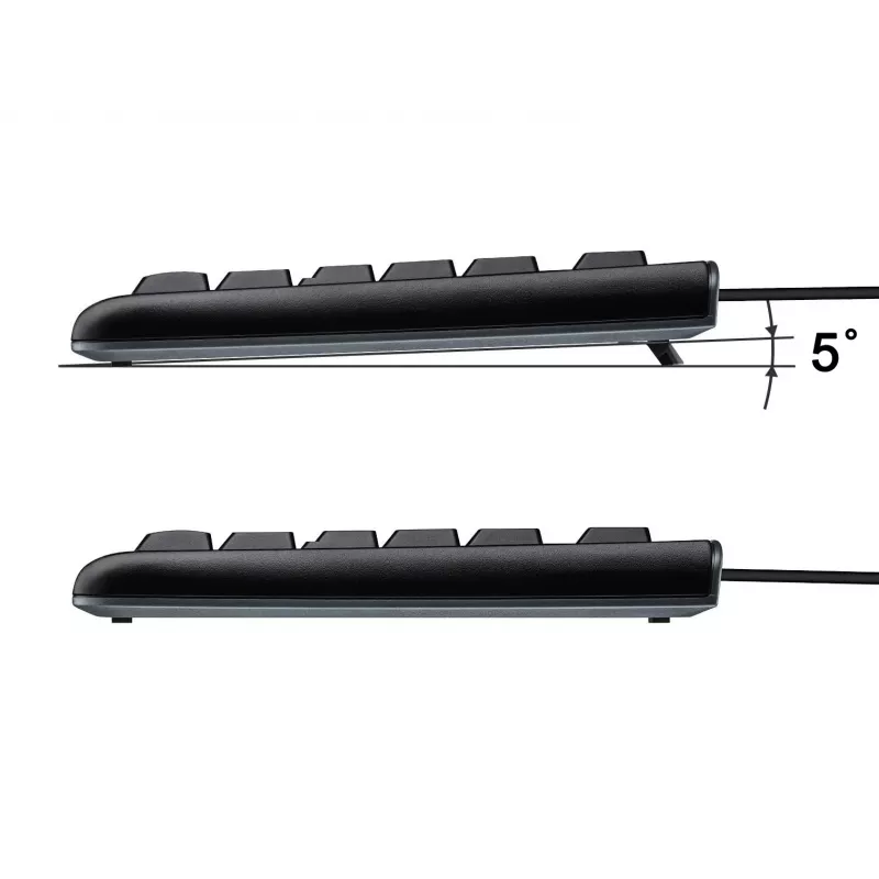 Klawiatura Equip 245213 biurowa USB QWERTY włoski czarna