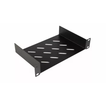 Equip Fixed Shelf 10', 1U, 150MM, Czarny