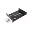 Equip Fixed Shelf 10', 1U, 150MM, Czarny