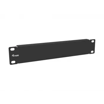 Panel zaślepiający Equip 10 cali 1U czarna stal szer. 25,4 mm