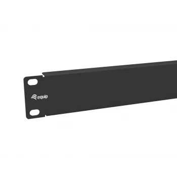 Panel zaślepiający Equip 10 cali 1U czarna stal szer. 25,4 mm