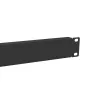 Panel zaślepiający Equip 10 cali 1U czarna stal szer. 25,4 mm