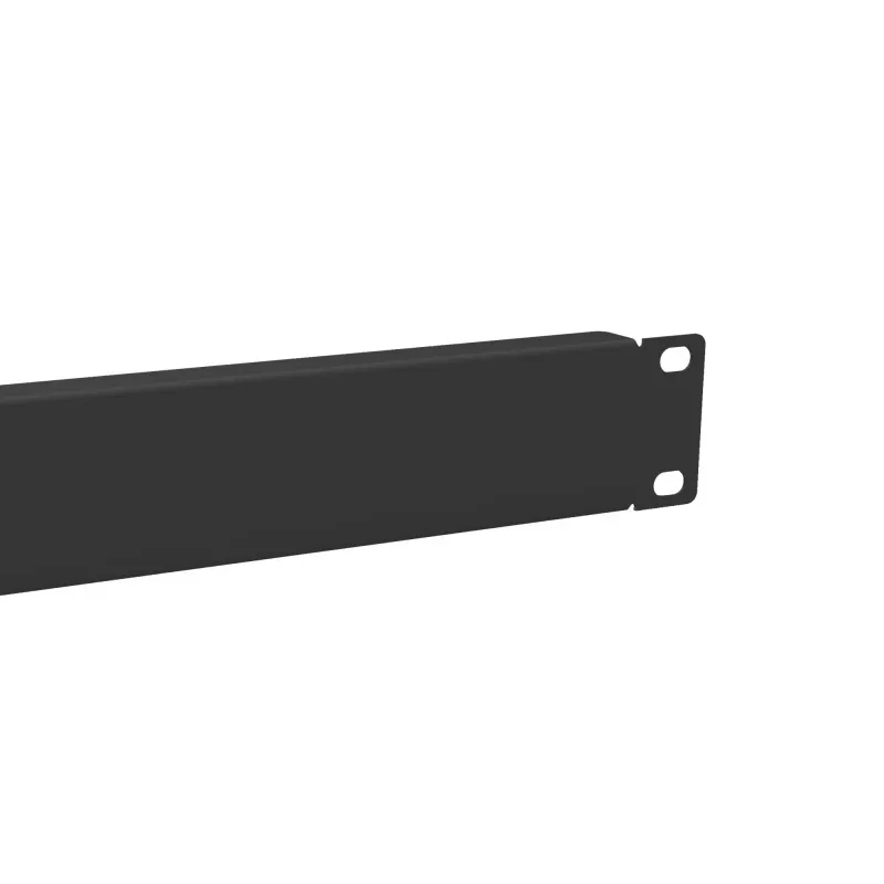 Panel zaślepiający Equip 10 cali 1U czarna stal szer. 25,4 mm