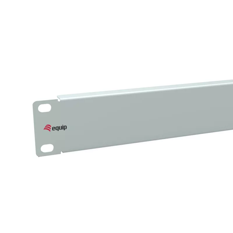 Panel zaślepiający Equip 10 cali 1U Jasnoszary Stal 25,4 mm