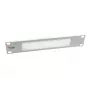 Panel szczotkowy Equip 10 cali Jasnoszary Stal 1U