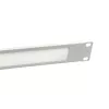 Panel szczotkowy Equip 10 cali Jasnoszary Stal 1U